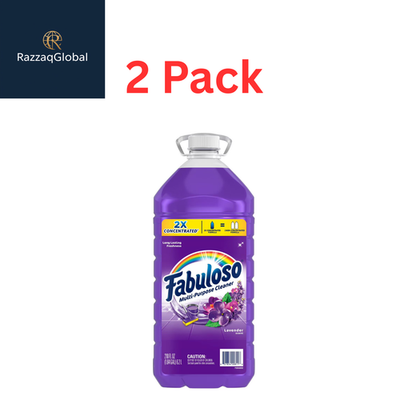 #ad Fabuloso 2X Concentrated Multi Purpose Cleaner Lavender 2 Pack 210 fl oz each $55.99
