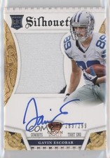 2013 Panini Crown Royale Silhouettes Auto 263/299 Gavin Escobar #210 Auto 11y7