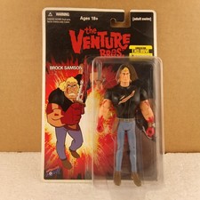 Venture Bros Brock Samson Bloody Black Shirt Convention Exclusive 3.75" Figure