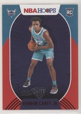 2020-21 Panini NBA Hoops Red 14/75 Vernon Carey Jr #214 Rookie RC 06k5