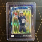 2024 Panini Donruss Optic - Rated Rookie Drake Maye #229 Purple Shock Prizm (RC)