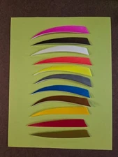 Trueflight Feathers "5" Shield   LW or RW  Dozen  or 50 Count