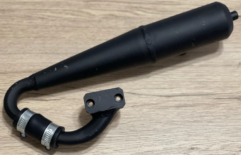 COMPLETE EXHAUST SYSTEM For Smartech Carson FG 1/5 RC ONROAD CARS 535 WHEELBASE - Image 2 of 4