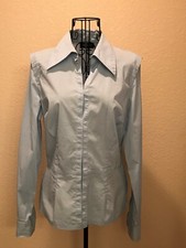 Ideology womens Long sleeve v-neck Blouse