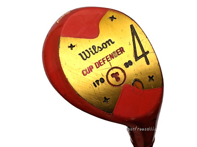 VTG Wilson Cup Defender 4 Wood Patty Berg Clima Gard Strata-Bloc Steel Shaft RH