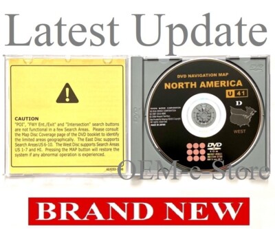 2007 2008 2009 Lexus GX470 RX350 RX Navigation DVD WEST U.S