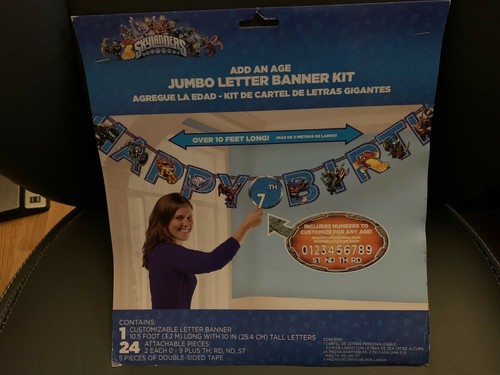 New Skylanders Birthday Party Supplies Tableware & Balloons Decorations - Picture 2 of 14