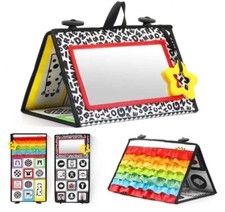 Tummy Time Baby Mirror Toys Developmental Montessori Sensory Crawling Infant Toy