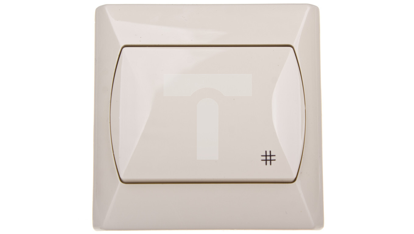 AKCENT Beige cross connector ŁP-4A/01 /T2UK