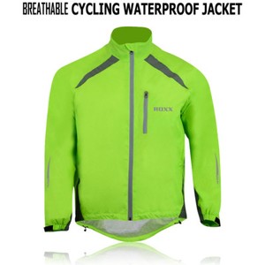 mens waterproof breathable cycling jacket