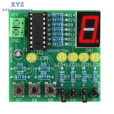 DC 5V DIY LED Decoding Display Electronic Parts DIY PCB Soldering Practice Kit