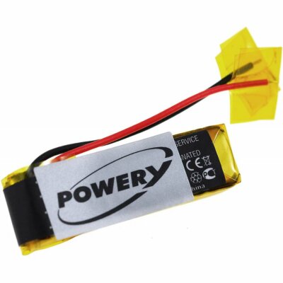 Akku für Plantronics Explorer 370 3,7V 140mAh/0,5Wh Li-Polymer Schwarz