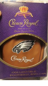 Football Limited Edition Philadelphia Eagles Crown Royal Bag And Box