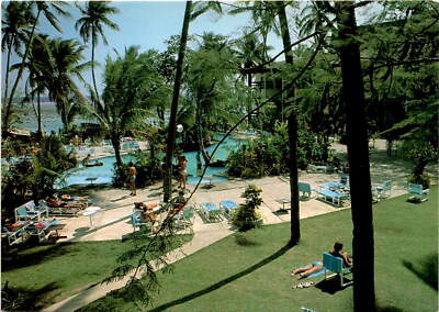 Hyatt Regency, Fiji, Coral Coast, Ikbal Jannif, Caines Jann Postcard