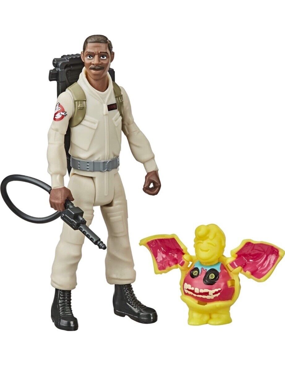 Ghostbusters Fright Features Winston Zeddemore Figure with Interactive Ghost Fig