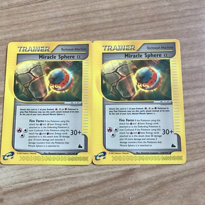  Miracle Sphere 129/144 Non Holo Uncommon  [Skyridge Set]