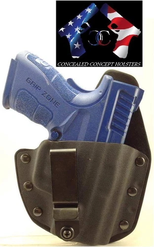  IWB KYDEX HOLSTER ONE CLIP FOR GLOCK SMITH&WESSON SIG CZ Concealed Concept