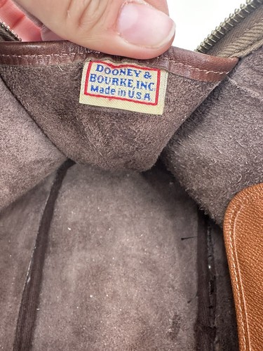 Vintage Dooney & Bourke, Inc. Women's Purse Brown - Picture 9 of 19