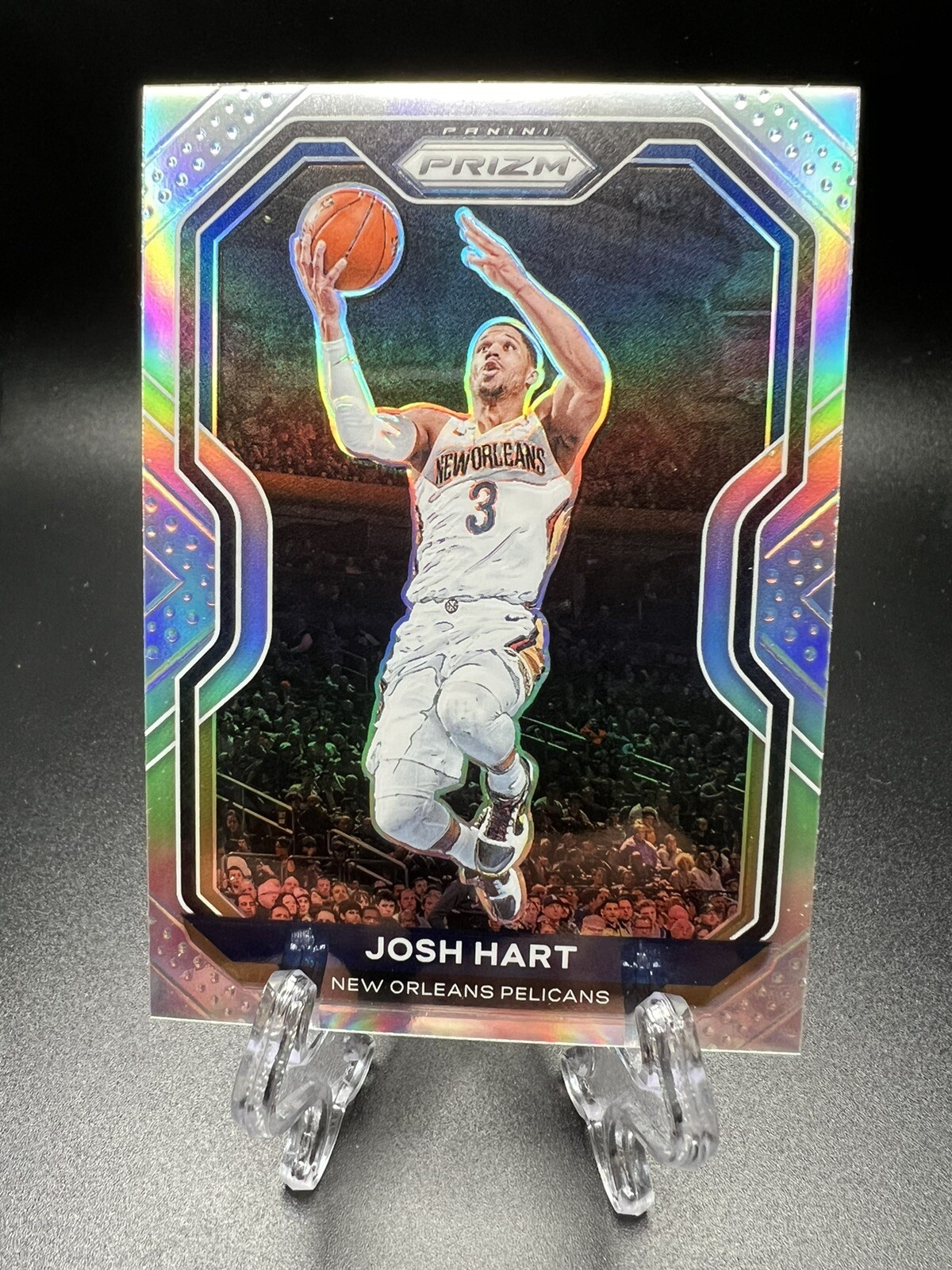 2020-21 Panini Prizm #22 Josh Hart Silver Prizm Pelicans 