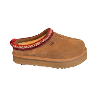UGG Tazz Chestnut Platform womens shoes 1122553 Slippers Suede | eBay