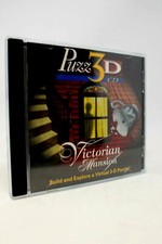 Puzz-3D Victorian Mansion CD-ROM Game - PC - W/ Manual - Puzzle Game
