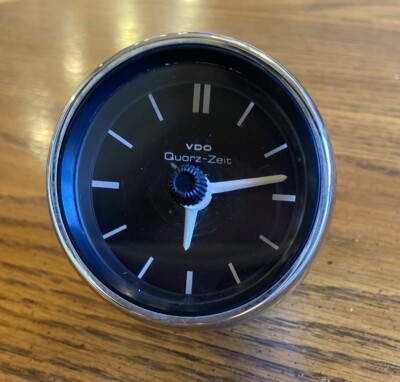 Vintage VDO Quartz Zeit Dashboard Clock 214/3/3 12.74 - Untested As Is ...