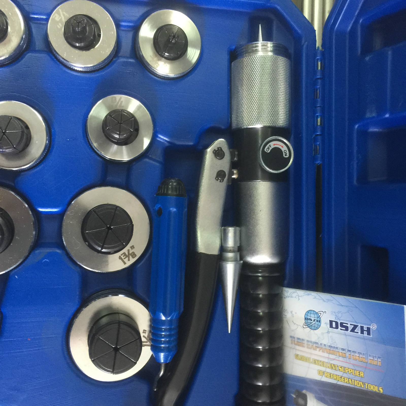 HYDRAULIC COPPER TUBE EXPANDER KIT CT300AL WITH 11 EXPANDER HEADS eBay