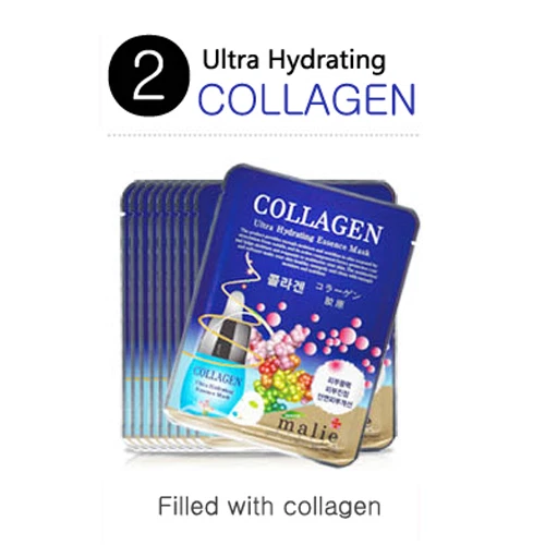 30PCS Facial Skin Care Face Mask Sheet Pack Essence Moisture Korea Cosmetics - Image 3 of 4