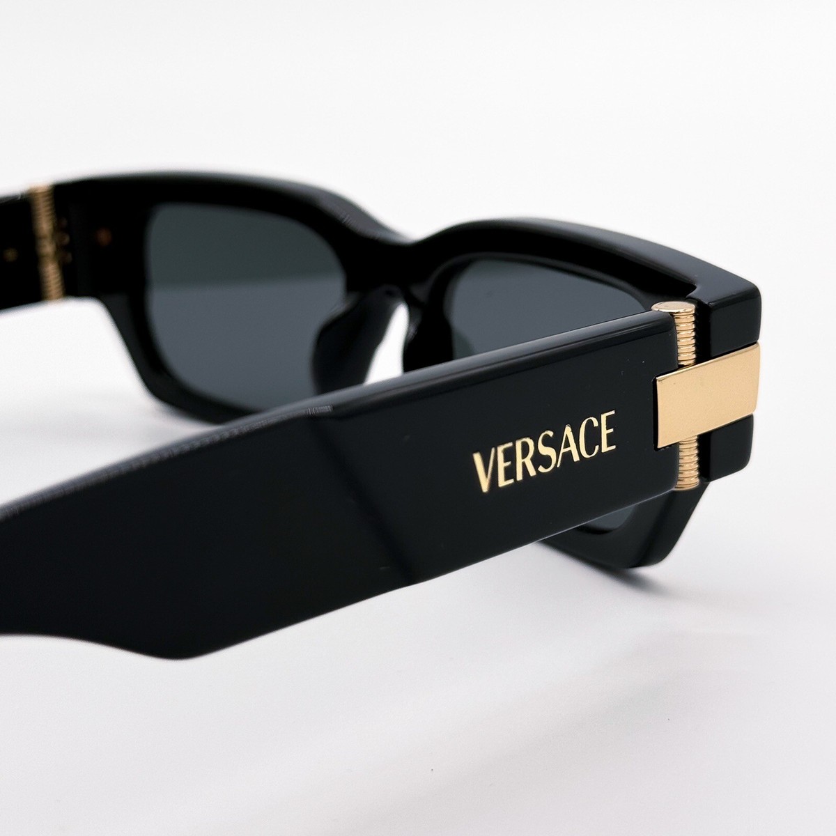 NEW VERSACE VE4465 GB1/87 SQUARE MOD 4465 BLACK VE4465 UNISEX