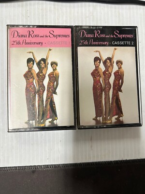 Diana Ross and the Supremes 25th Anniversary 2 Cassettes (fc108-1