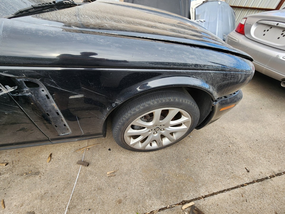 2008 2009 JAGUAR XJ8 VANDEN X358 PLAS RIGHT PASSENGER FENDER BLACK