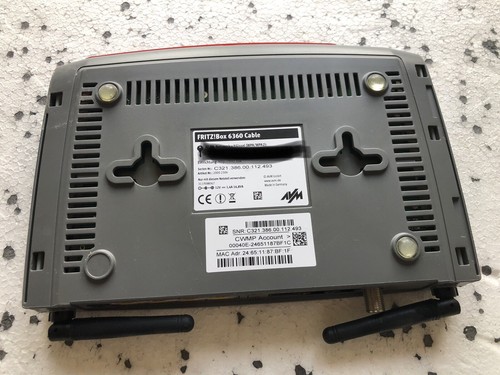 FRITZ!Box 6360 Cable Router - Photo 4/4