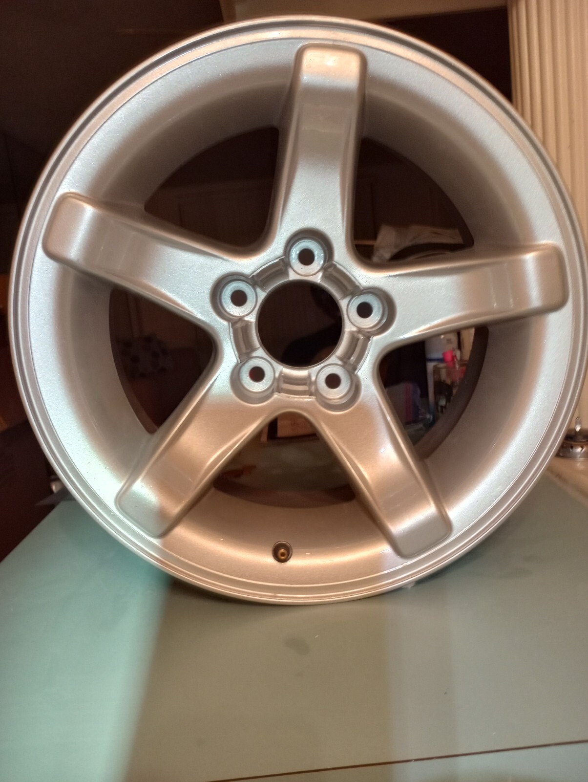 Lightning Bolt Rim (2) 2000 F150 Lightning Rims 18x9.5 Original (Refurbished) + Wheel Caps ...
