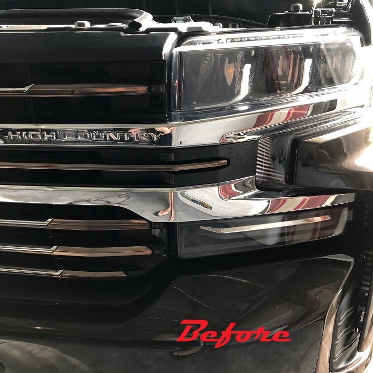201922 Chevy Silverado 1500 Complete Headlight Blackout Kit Smoke