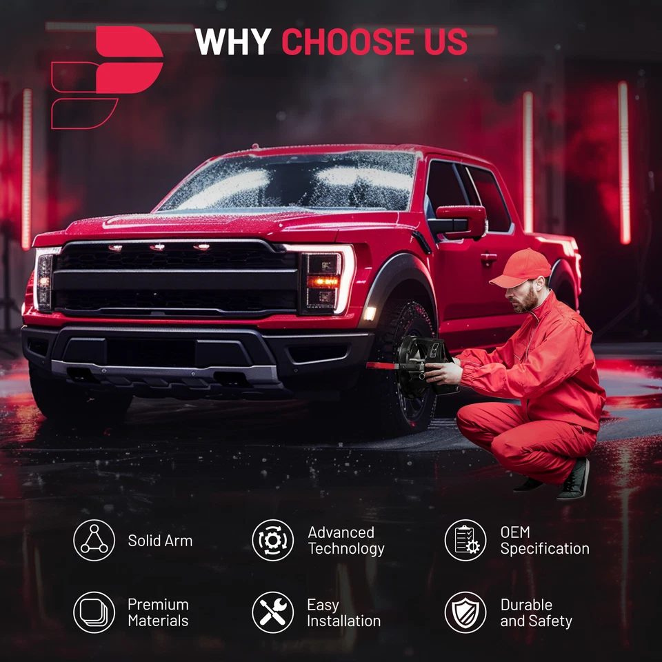 PAIR Front Sway Bar Links Ford Explorer 2011 2012 2013-2018 K750616 K750617 - Image 4 of 4