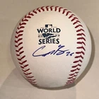 CONNOR BROGDON (Phillies) Signed Official 2022 WORLD SERIES Baseball Beckett BAS