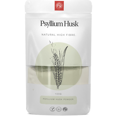 Feinschalen Flohsamenpulver Backen - 100% reine Naturfaser - Premium Qualität UK