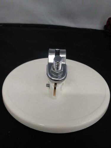 White 5 3/4" Round Clamp-On Spot Mirror (Blind Spot Mirror) CHEVY FORD FORD - Picture 6 of 6