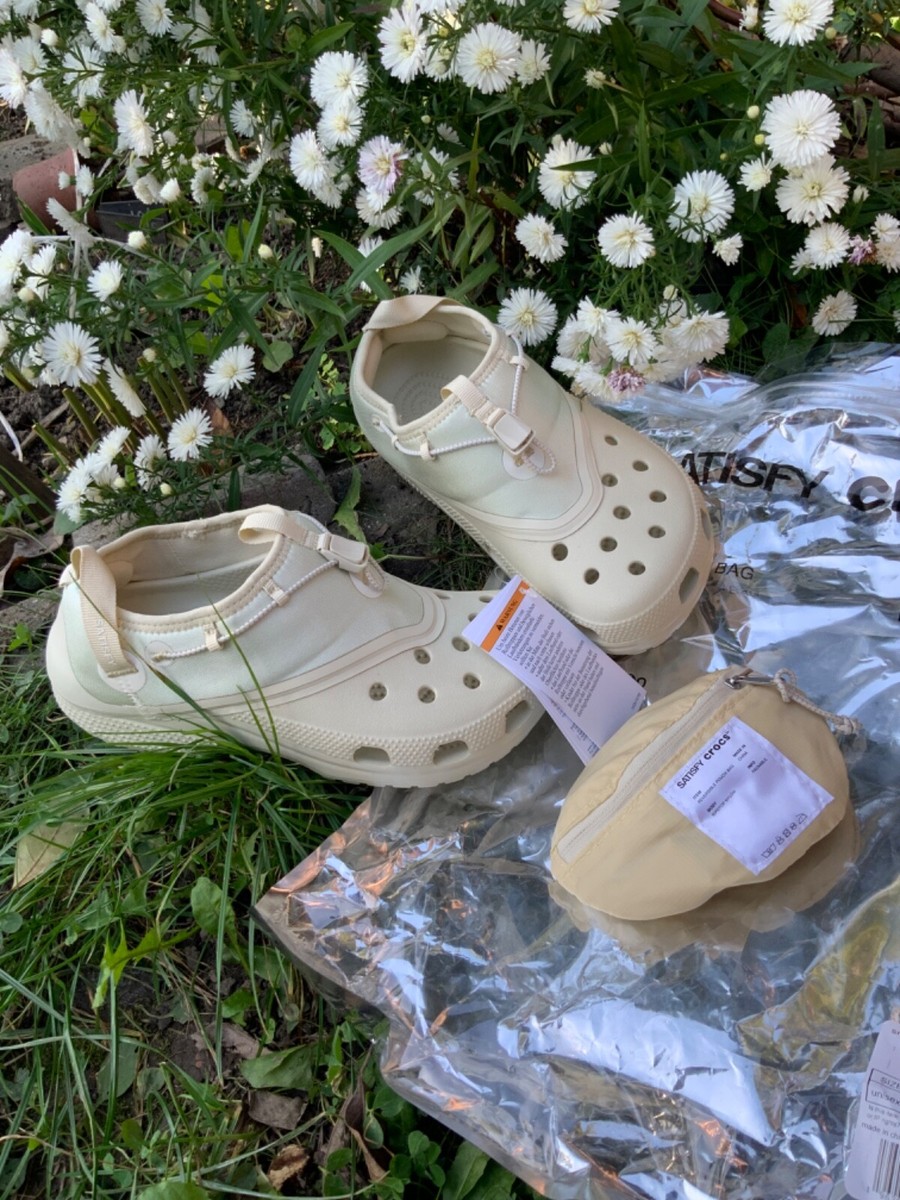 Satisfy × crocs サンダル US8 サティスファイ パリを拠点とするSatisfyとクロックスによるコラボレーションが5