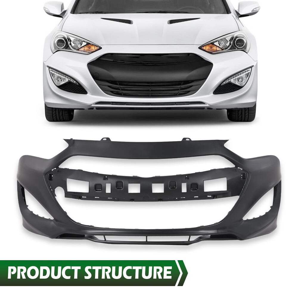 Fit For 2013 2014 2015 Hyundai Genesis Coupe Front Bumper Cover New | eBay