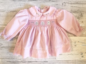 long sleeve smock dress baby