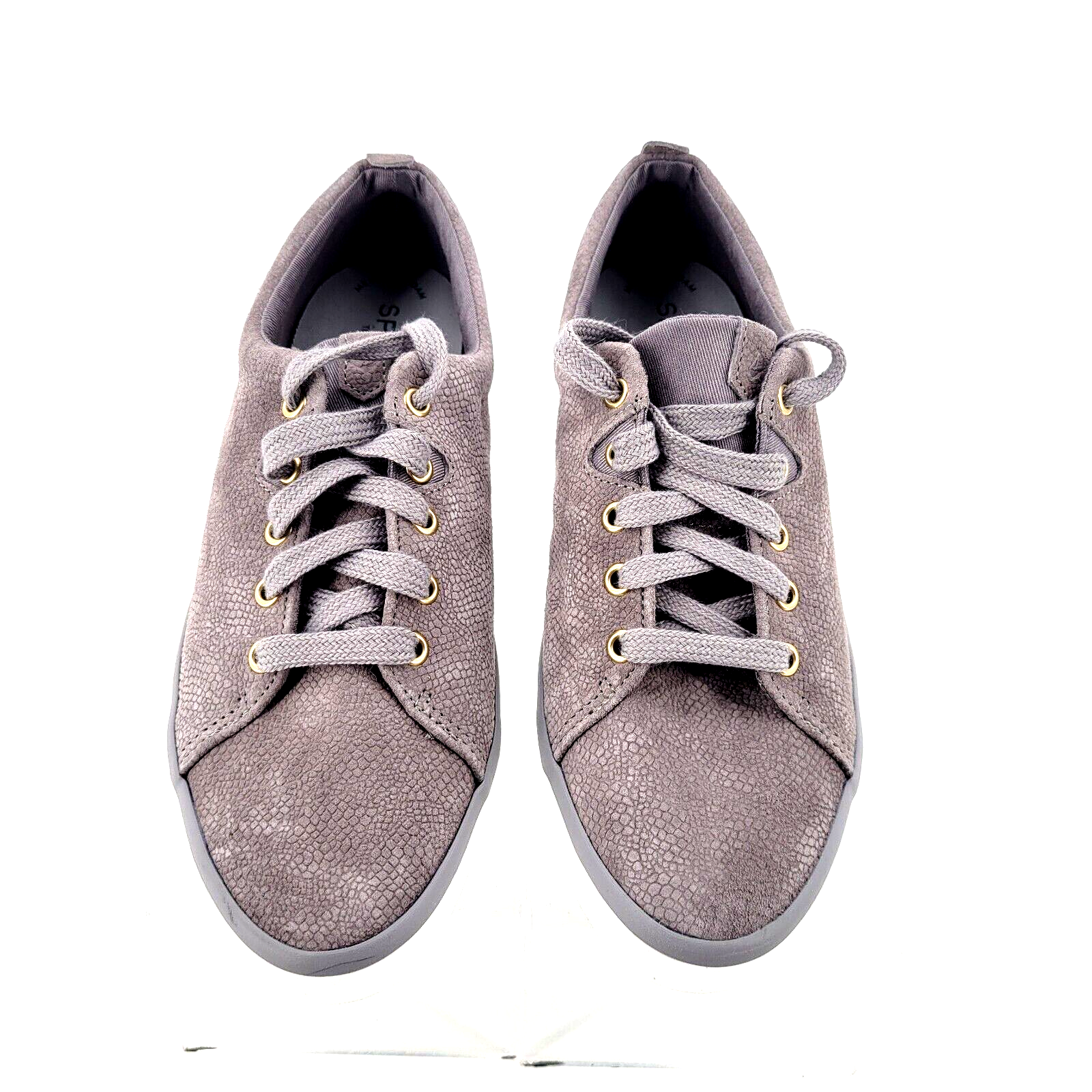Sperry Top Sider Womens Gray Suede Boat 