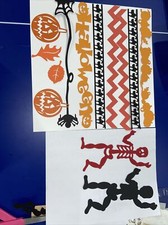 Lot Of Halloween Die Cuts For Scrapbooking