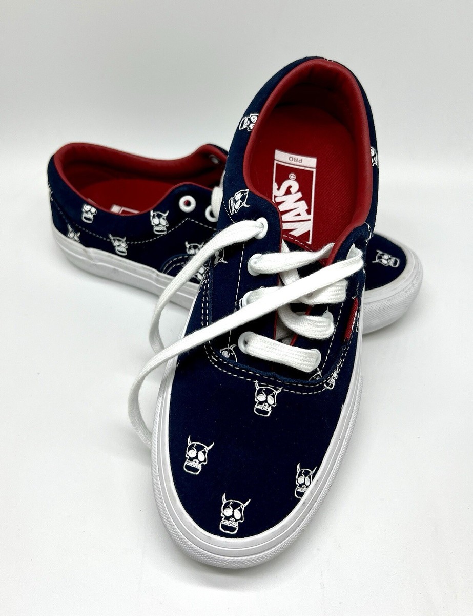 Size 5 - VANS Era Pro x Kader Sylla Devil Skull Sneakers Shoes