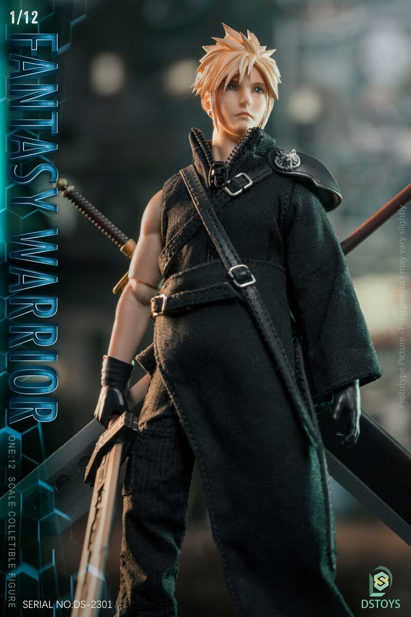 DS TOYS DS2301 1/12 Final Fantasy Cloud Strife 6 DS TOYS DS2301 1/12 Final Fantasy Cloud Strife 6