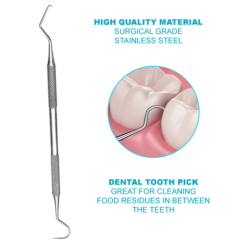 Dental Teeth Cleaning Kit Dentist Floss Plaque Remover Oral Care Tooth Tools 3X - Picture 6 of 9