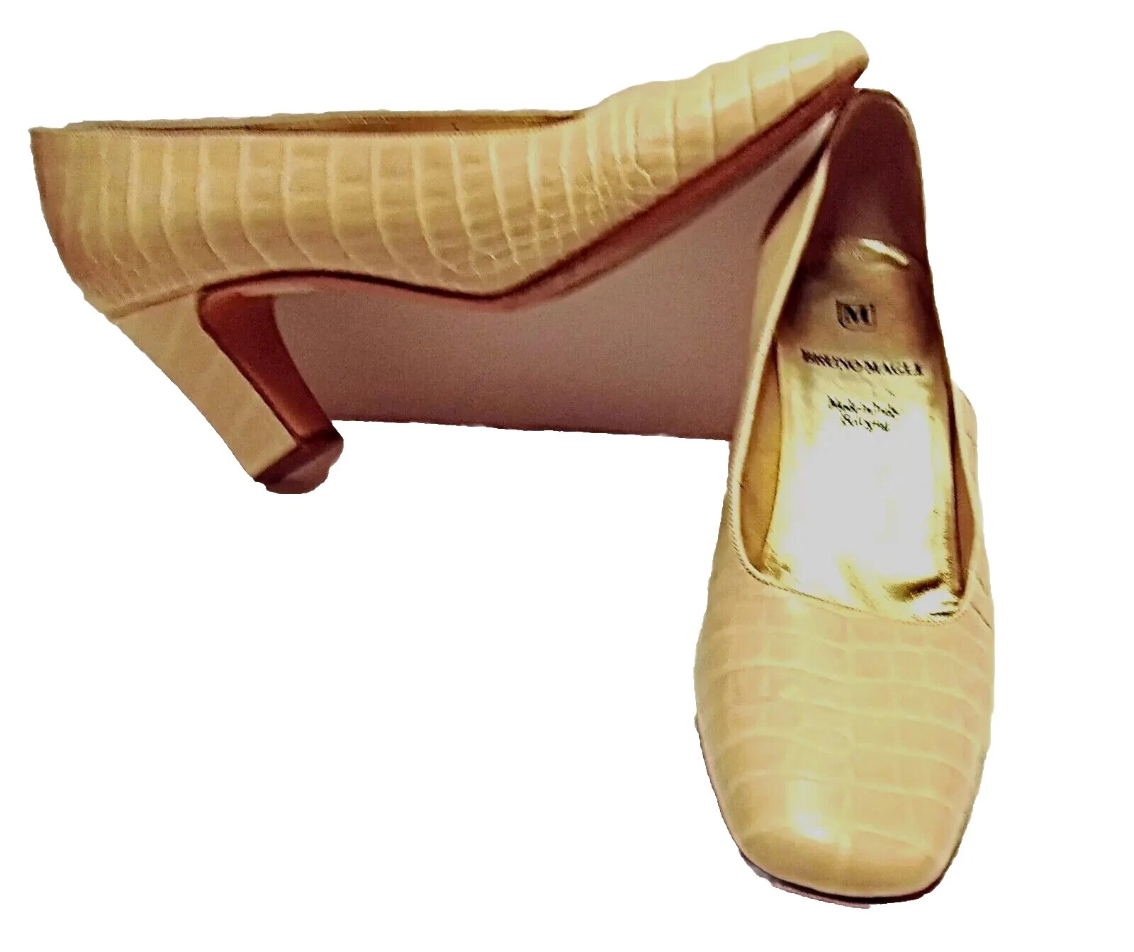 Женские туфли на плоской подошве с анималистическим принтом Bruno Magli