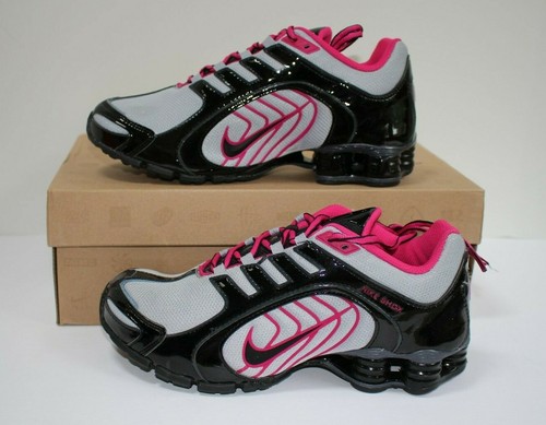 Vintage 2012 Nike Shox Navina Women's sz 7.5 Running Shoes Wolf Grey/Blk/  Berry | eBay