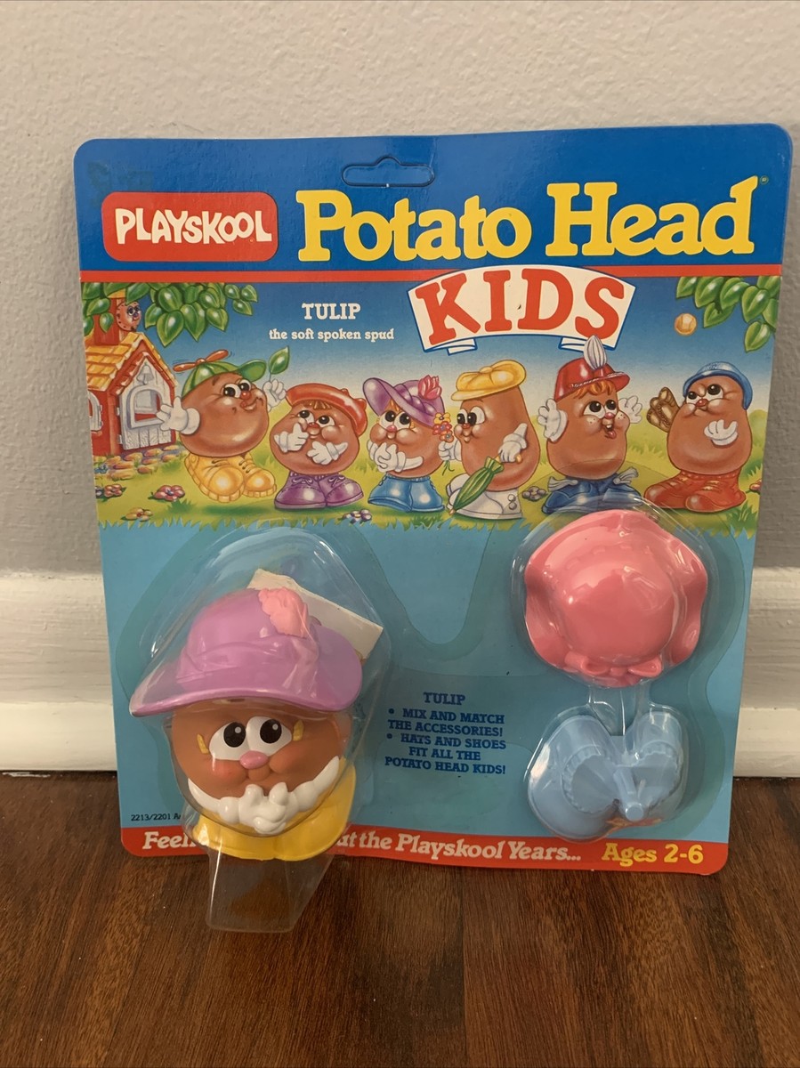 PLAYSKOOL HASBRO POTATO HEAD KIDS TULIP FIGURE NIP 1986