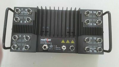 NT24k-16M12-POE-R IP67 Managed PoE+ Gigabit Switch with Bypass Relay